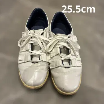 르꼬끄 빈티지 사용 테니스 사양 스니커즈 사이즈 25.5cm