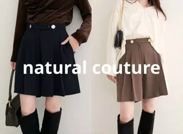 [ 새상품 ] 내추럴 꾸뛰르 플리츠 숏팬츠 블랙 & 브라운 세트