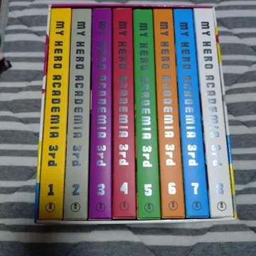 MY HERO ACADEMIA 3권 1-7권 세트 히로아카 DVD 세트