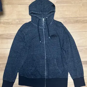 Roots 다크 블루 후드티