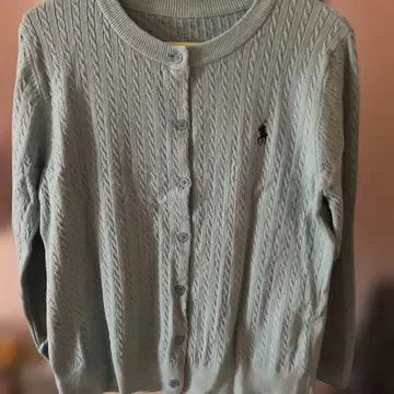 폴로 랄프 로렌 그레이 가디건