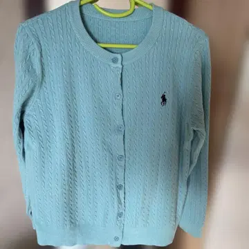 폴로 랄프 로렌 그레이 가디건