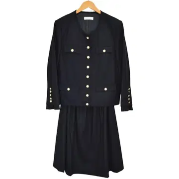 핑크하우스 PINK HOUSE 플란넬 노카라 자켓 셋업