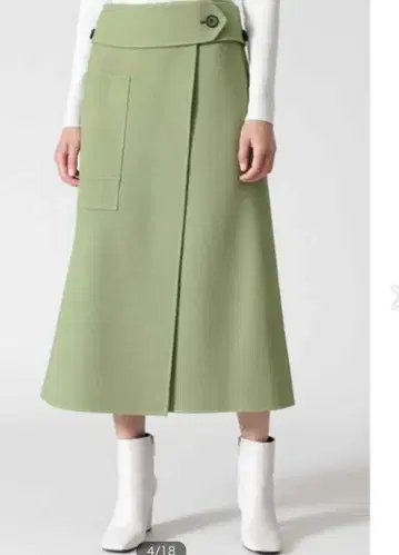 ADORE 소프트 리버스 스커트