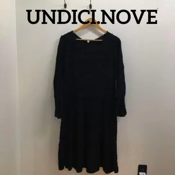 [ UNDICI.NOVE ] 긴팔 원피스 블랙 LL