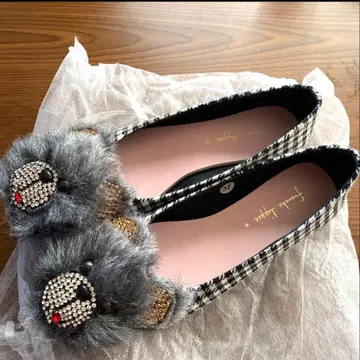 미사용 프랑슈리페 곰 펌프스