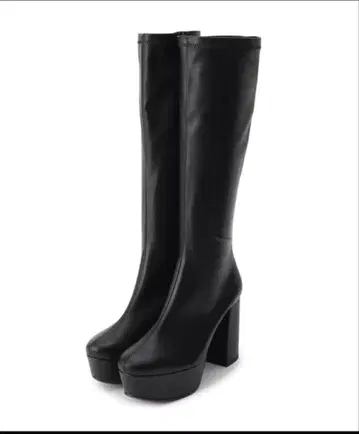 [ 새상품급 ] ESPERANZA 락모리 통굽 롱 부츠