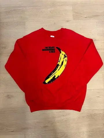 THE VELVET UNDER GROUND 구제 맨투맨 사이즈 S