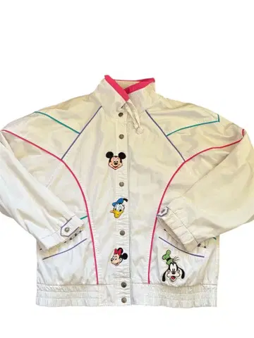 미키 자수 스포티 자켓