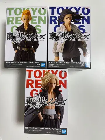 도쿄 리벤저스 피규어 3체 세트