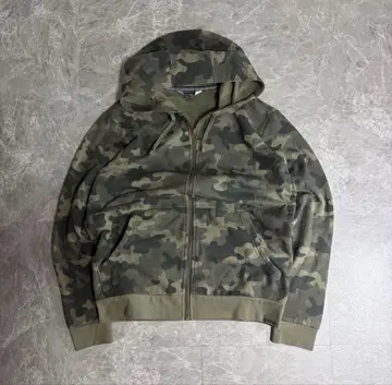 y2k 00s 에디 바우어 카모플라주 집업 후드티 카모플라쥬