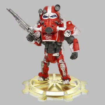 폴아웃 누카콜라 레드 파워 아머 피규어