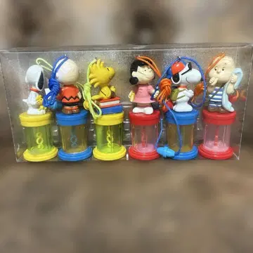 DORDA TOYS BUBBLE BUDDIES 스누피 샤봉 6종 세트