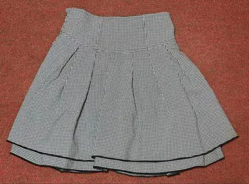 유메텐보 Diable baiser 하이웨스트 티어드 치마바지 스커트