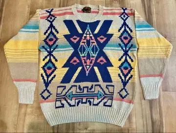 BOSTON TRADERS 보스턴 트레이더스 네이티브 무늬 스웨터