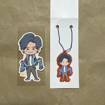 EXILE KENCHI 러버 키링 & 스티커