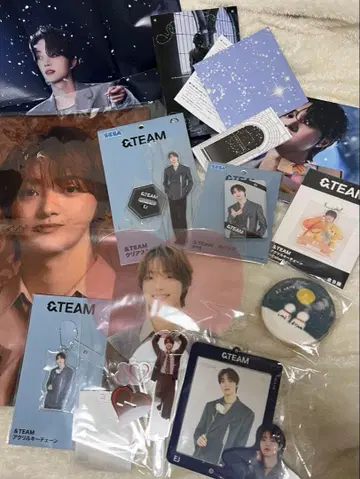 &TEAM 위주 굿즈 세트