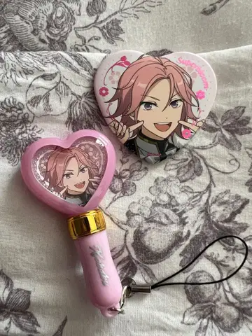 앙스타 스타포니 미니 펜라이트 캔뱃지 Crazy:B 오우카와 코하쿠