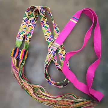 남미 과테말라 직조 끈 티티카카