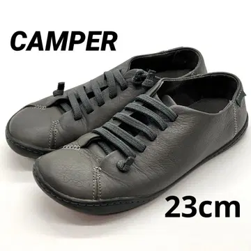 [새상품급] 캠퍼 PEU CAMI 가죽 스니커즈 그레이 23cm 상당