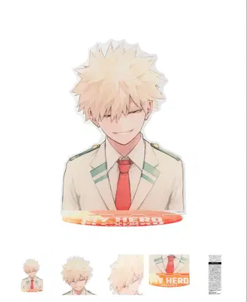 나의 히어로 아카데미아 히로아카 아크릴 MEGA 피규어 바쿠고 카츠키