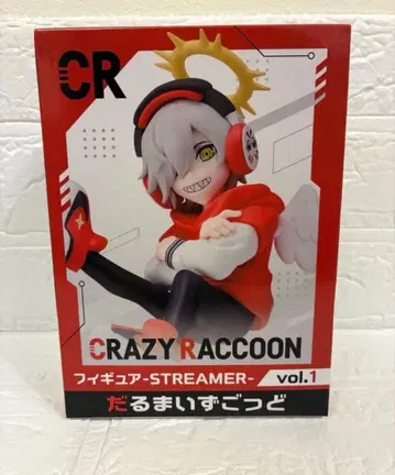 Crazy Raccoon STREAMER 피규어 달마God