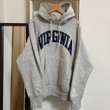 80s reverse weave 후드티 그레이 VIRGINIA