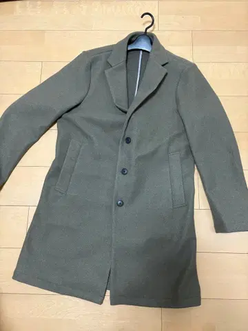 올리브 그린 체스터 코트