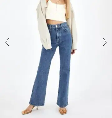 MOUSSY 마우지 MVS 플레어 데님 팬츠 25인치