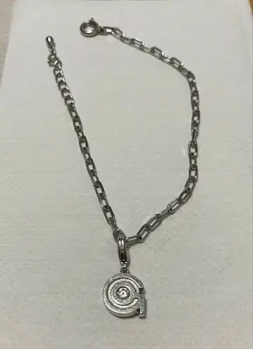 고 히로미 팔찌 참 실버 925