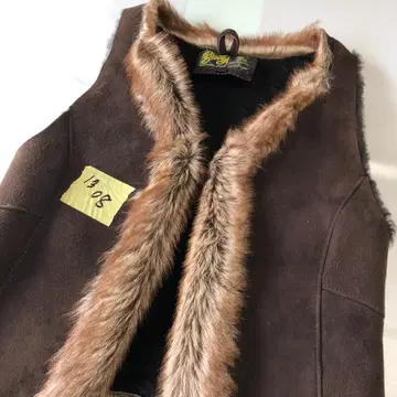 영국제 오웬 발리 무스탕 베스트 양가죽