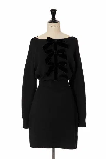 herlipto Simone Knit Mini Dress