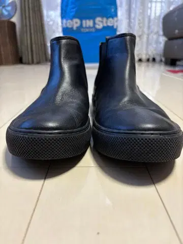 VANS 블랙 사이드 고어 부츠