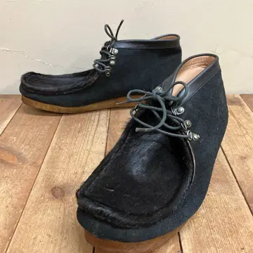 SUPERB 사퍼브 모카신 송치 스웨이드 가죽 천연 가죽 블랙