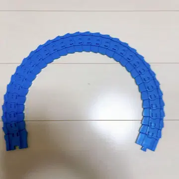 프라레일 파랑 구불구불 레일