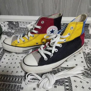 CONVERSE ALL STAR 멀티 컬러 스니커즈