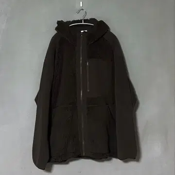 유니클로 White Mountaineering 보아 플리스 자켓