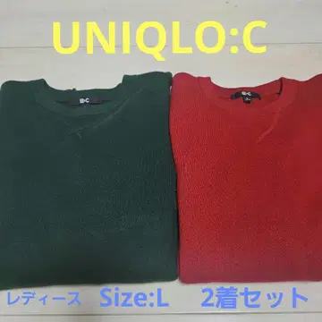 UNIQLO:C 니트 2개 세트