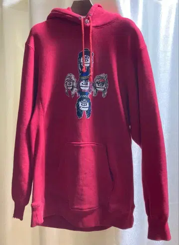 레어 코어 파이터 건즈 앤 로지스 두꺼운 원단 후드티 트로피컬 헬 M