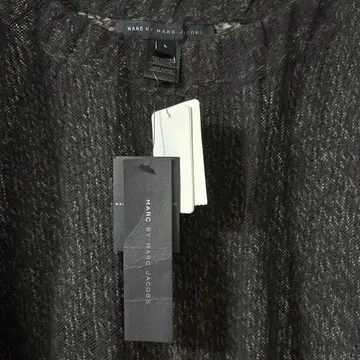 마크제이콥스 니트 스웨터 블랙 멀티 미사용 택 포함