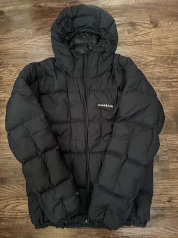 montbell 네쥬 다운 후드티 XL 블랙