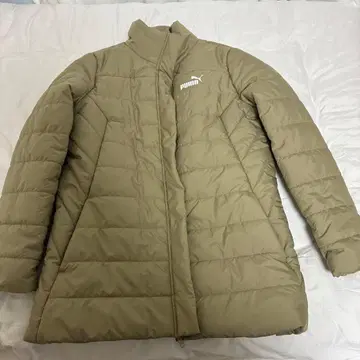 PUMA 베이지 다운 자켓