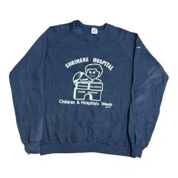 90s JERZEES 맨투맨 네이비