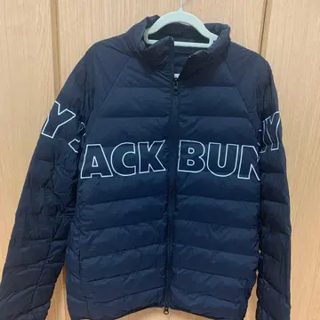 BLACK BUNNY 네이비 다운 자켓