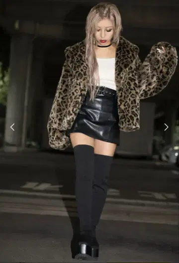 EGOIST 니하이 웨지 통굽 부츠 하나 부츠