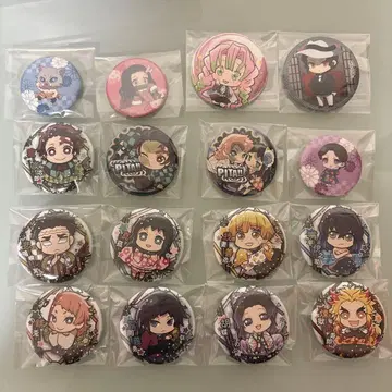 귀멸의 칼날 캔뱃지 묶음 판매 가챠가챠