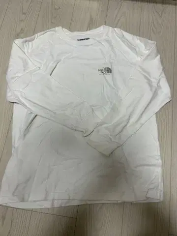 THE NORTH FACE 퍼플 라벨 긴팔 S 화이트