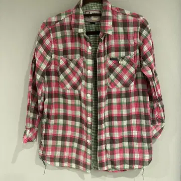 HYSTERIC Glamour 7부 소매 체크 L 사이즈