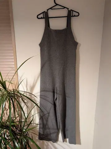 STYLEMIXER 그레이 니트 오버롤