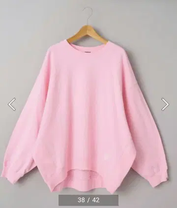 [코엔] SunnySports 별주 하트 모티브 자수 맨투맨